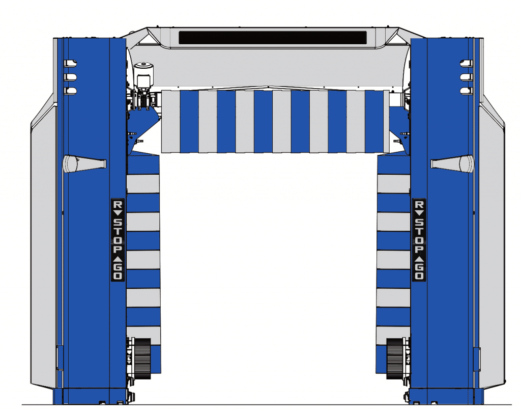 portique de lavage hydrus tech bleu ceccato